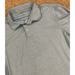 Johnnie-O Men's Blue Performance Polo Shirt Size M‎ Golf Casual